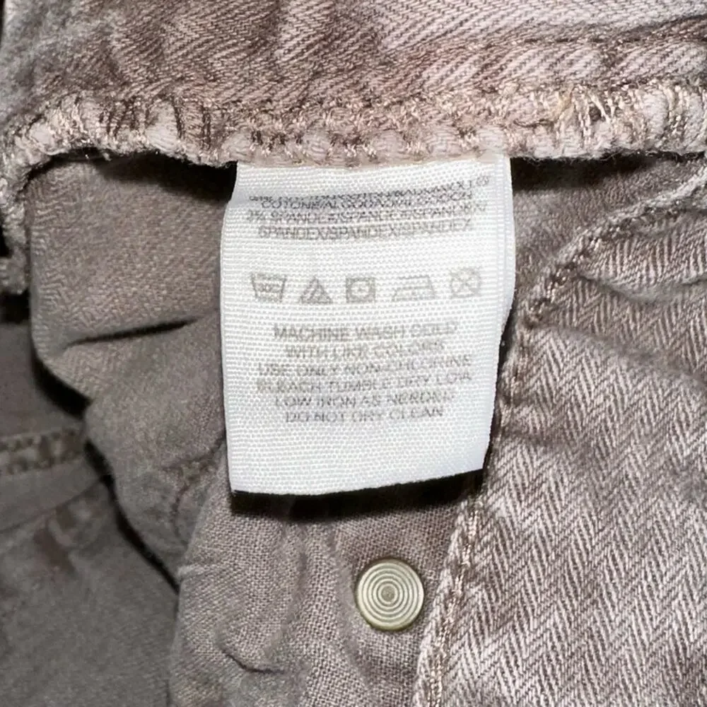 Free People Brown Skinny Jeans Size 28